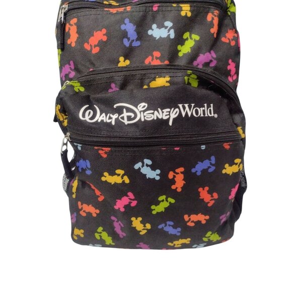 Disney World Parks Exclusive Backpack Mickey Mouse Silhouette Rainbow - Picture 2 of 10